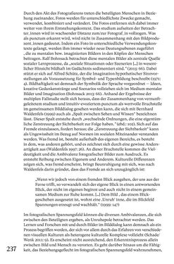 Image of the Page - 237 - in Generative Bildarbeit - Zum transformativen Potential fotografischer Praxis