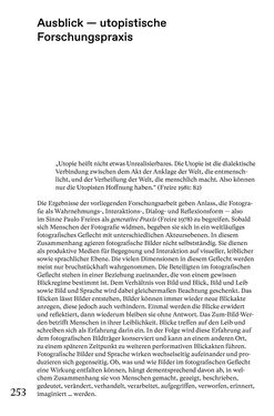 Image of the Page - 253 - in Generative Bildarbeit - Zum transformativen Potential fotografischer Praxis