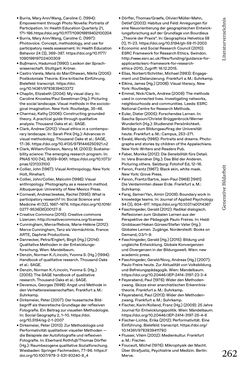 Bild der Seite - 262 - in Generative Bildarbeit - Zum transformativen Potential fotografischer Praxis