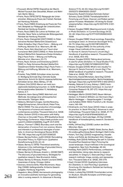 Bild der Seite - 263 - in Generative Bildarbeit - Zum transformativen Potential fotografischer Praxis