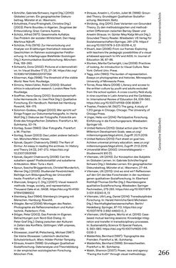 Bild der Seite - 266 - in Generative Bildarbeit - Zum transformativen Potential fotografischer Praxis