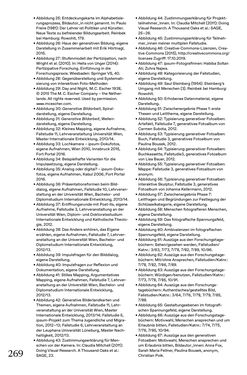 Bild der Seite - 269 - in Generative Bildarbeit - Zum transformativen Potential fotografischer Praxis