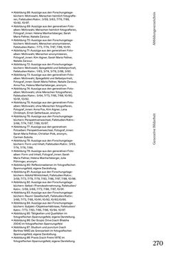 Bild der Seite - 270 - in Generative Bildarbeit - Zum transformativen Potential fotografischer Praxis