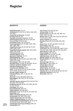 Bild der Seite - 271 - in Generative Bildarbeit - Zum transformativen Potential fotografischer Praxis