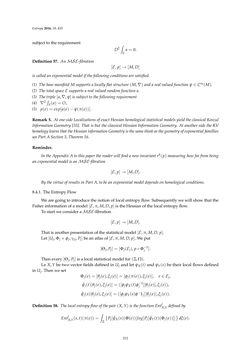 Bild der Seite - 212 - in Differential Geometrical Theory of Statistics