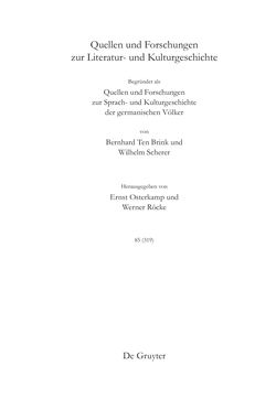 Bild der Seite - (000001) - in Germanistik in Wien - Das Seminar für Deutsche Philologie und seine Privatdozentinnen (1897–1933)