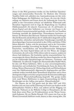 Bild der Seite - 4 - in Germanistik in Wien - Das Seminar für Deutsche Philologie und seine Privatdozentinnen (1897–1933)