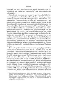 Bild der Seite - 5 - in Germanistik in Wien - Das Seminar für Deutsche Philologie und seine Privatdozentinnen (1897–1933)
