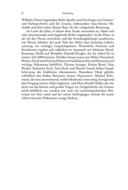 Image of the Page - 6 - in Germanistik in Wien - Das Seminar für Deutsche Philologie und seine Privatdozentinnen (1897–1933)