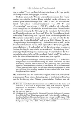 Bild der Seite - 18 - in Germanistik in Wien - Das Seminar für Deutsche Philologie und seine Privatdozentinnen (1897–1933)
