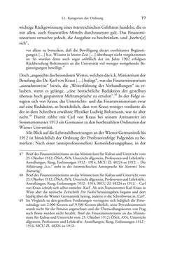 Bild der Seite - 19 - in Germanistik in Wien - Das Seminar für Deutsche Philologie und seine Privatdozentinnen (1897–1933)