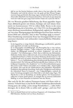 Image of the Page - 27 - in Germanistik in Wien - Das Seminar für Deutsche Philologie und seine Privatdozentinnen (1897–1933)