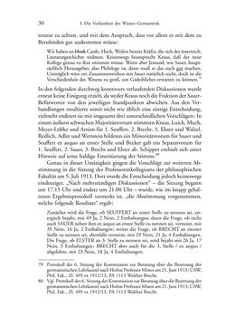 Bild der Seite - 30 - in Germanistik in Wien - Das Seminar für Deutsche Philologie und seine Privatdozentinnen (1897–1933)