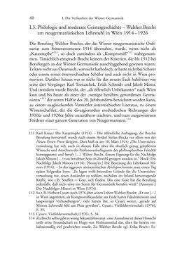Image of the Page - 40 - in Germanistik in Wien - Das Seminar für Deutsche Philologie und seine Privatdozentinnen (1897–1933)