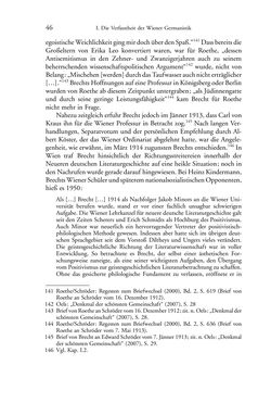Image of the Page - 46 - in Germanistik in Wien - Das Seminar für Deutsche Philologie und seine Privatdozentinnen (1897–1933)