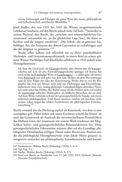 Image of the Page - 47 - in Germanistik in Wien - Das Seminar für Deutsche Philologie und seine Privatdozentinnen (1897–1933)