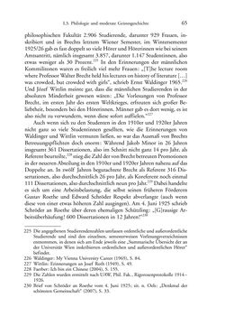 Image of the Page - 65 - in Germanistik in Wien - Das Seminar für Deutsche Philologie und seine Privatdozentinnen (1897–1933)