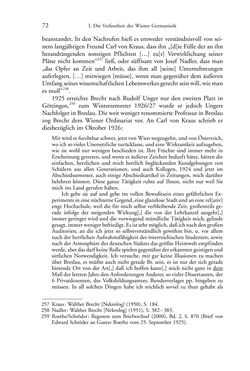 Bild der Seite - 72 - in Germanistik in Wien - Das Seminar für Deutsche Philologie und seine Privatdozentinnen (1897–1933)