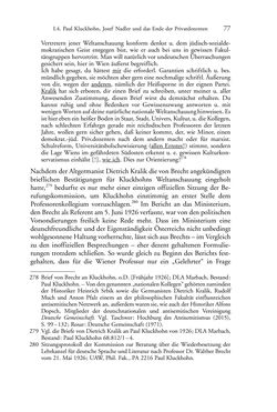 Bild der Seite - 77 - in Germanistik in Wien - Das Seminar für Deutsche Philologie und seine Privatdozentinnen (1897–1933)