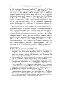 Bild der Seite - 80 - in Germanistik in Wien - Das Seminar für Deutsche Philologie und seine Privatdozentinnen (1897–1933)