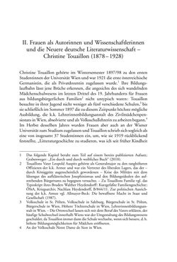 Image of the Page - 89 - in Germanistik in Wien - Das Seminar für Deutsche Philologie und seine Privatdozentinnen (1897–1933)