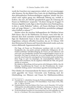 Image of the Page - 98 - in Germanistik in Wien - Das Seminar für Deutsche Philologie und seine Privatdozentinnen (1897–1933)