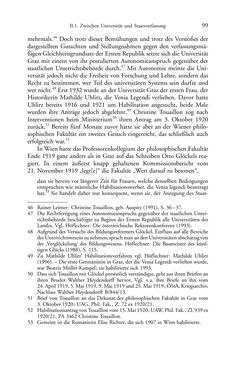 Image of the Page - 99 - in Germanistik in Wien - Das Seminar für Deutsche Philologie und seine Privatdozentinnen (1897–1933)