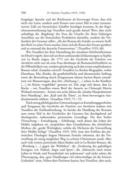 Bild der Seite - 106 - in Germanistik in Wien - Das Seminar für Deutsche Philologie und seine Privatdozentinnen (1897–1933)