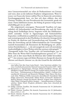 Bild der Seite - 131 - in Germanistik in Wien - Das Seminar für Deutsche Philologie und seine Privatdozentinnen (1897–1933)