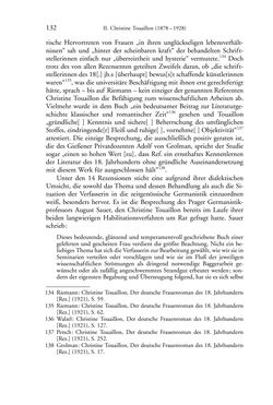 Bild der Seite - 132 - in Germanistik in Wien - Das Seminar für Deutsche Philologie und seine Privatdozentinnen (1897–1933)