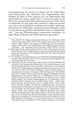 Bild der Seite - 135 - in Germanistik in Wien - Das Seminar für Deutsche Philologie und seine Privatdozentinnen (1897–1933)