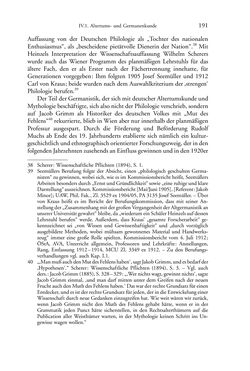 Image of the Page - 191 - in Germanistik in Wien - Das Seminar für Deutsche Philologie und seine Privatdozentinnen (1897–1933)