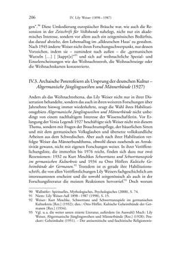 Image of the Page - 206 - in Germanistik in Wien - Das Seminar für Deutsche Philologie und seine Privatdozentinnen (1897–1933)