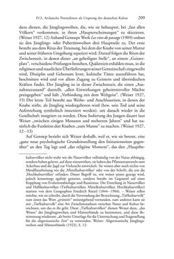 Image of the Page - 209 - in Germanistik in Wien - Das Seminar für Deutsche Philologie und seine Privatdozentinnen (1897–1933)