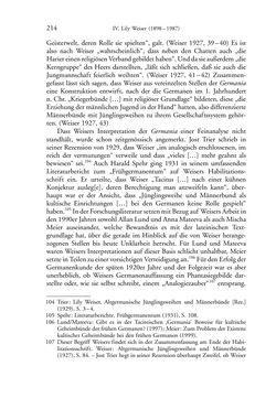 Image of the Page - 214 - in Germanistik in Wien - Das Seminar für Deutsche Philologie und seine Privatdozentinnen (1897–1933)