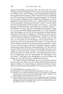 Image of the Page - 220 - in Germanistik in Wien - Das Seminar für Deutsche Philologie und seine Privatdozentinnen (1897–1933)