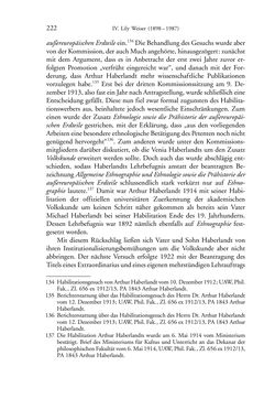 Image of the Page - 222 - in Germanistik in Wien - Das Seminar für Deutsche Philologie und seine Privatdozentinnen (1897–1933)