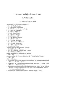 Bild der Seite - 239 - in Germanistik in Wien - Das Seminar für Deutsche Philologie und seine Privatdozentinnen (1897–1933)