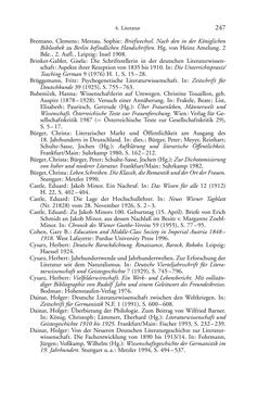 Image of the Page - 247 - in Germanistik in Wien - Das Seminar für Deutsche Philologie und seine Privatdozentinnen (1897–1933)