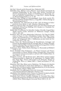 Image of the Page - 254 - in Germanistik in Wien - Das Seminar für Deutsche Philologie und seine Privatdozentinnen (1897–1933)