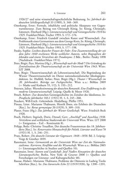 Image of the Page - 261 - in Germanistik in Wien - Das Seminar für Deutsche Philologie und seine Privatdozentinnen (1897–1933)