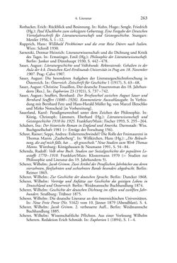 Image of the Page - 263 - in Germanistik in Wien - Das Seminar für Deutsche Philologie und seine Privatdozentinnen (1897–1933)