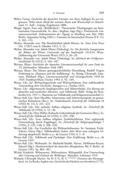 Image of the Page - 269 - in Germanistik in Wien - Das Seminar für Deutsche Philologie und seine Privatdozentinnen (1897–1933)