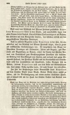 Image of the Page - 464 - in Geschichte des Österreichischen Kaiserstaates