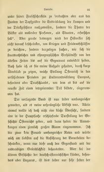 Bild der Seite - IX - in Geschichte Österreichs, Band 1