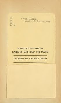 Bild der Seite - Vorsatzblatt hinten - in Geschichte Österreichs, Band 1