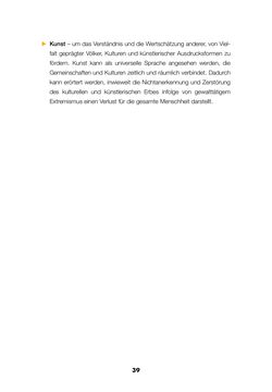Bild der Seite - 38 - in Lehrerhandbuch zur Prävention von Gewalttätigem Extremismus