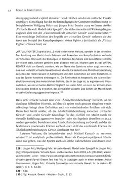 Image of the Page - 44 - in Gewalt im Computerspiel - Facetten eines Vergnügens
