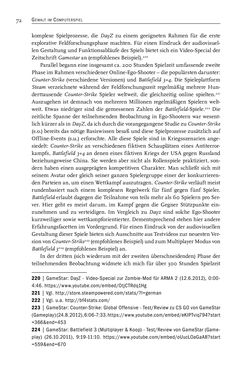 Image of the Page - 74 - in Gewalt im Computerspiel - Facetten eines Vergnügens