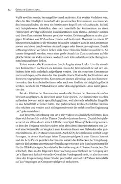 Image of the Page - 84 - in Gewalt im Computerspiel - Facetten eines Vergnügens